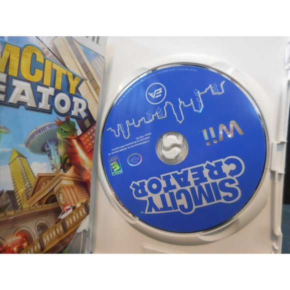 Nintendo Wii SimCity Creator + Disney's Planes Tested work - Picture 9 of 14
